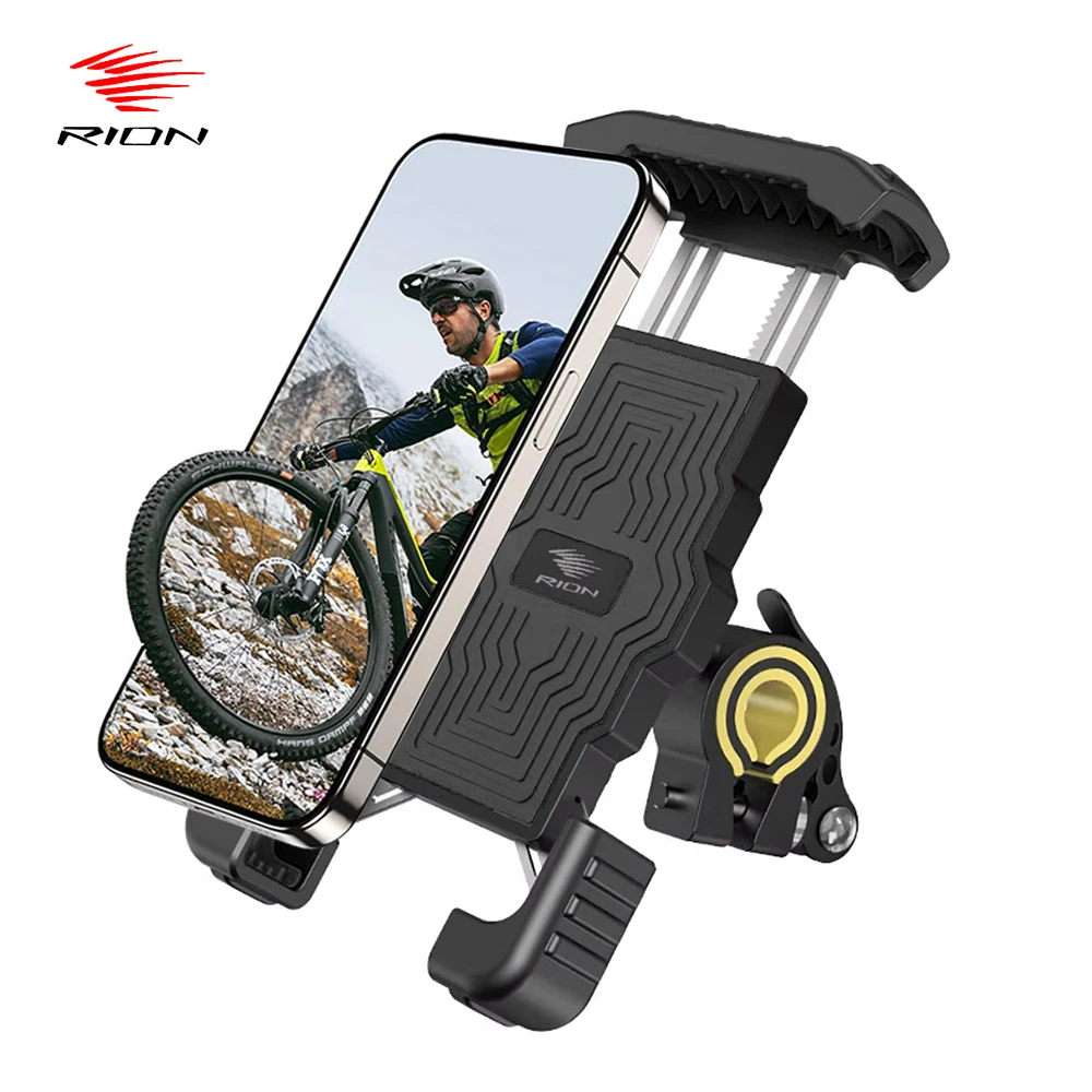 RION Bike Mobile Cell Phone Support Holder Cellphone Bicycle Motorcycle Mount Accessories Bracket 4.7-7 Inch Universal