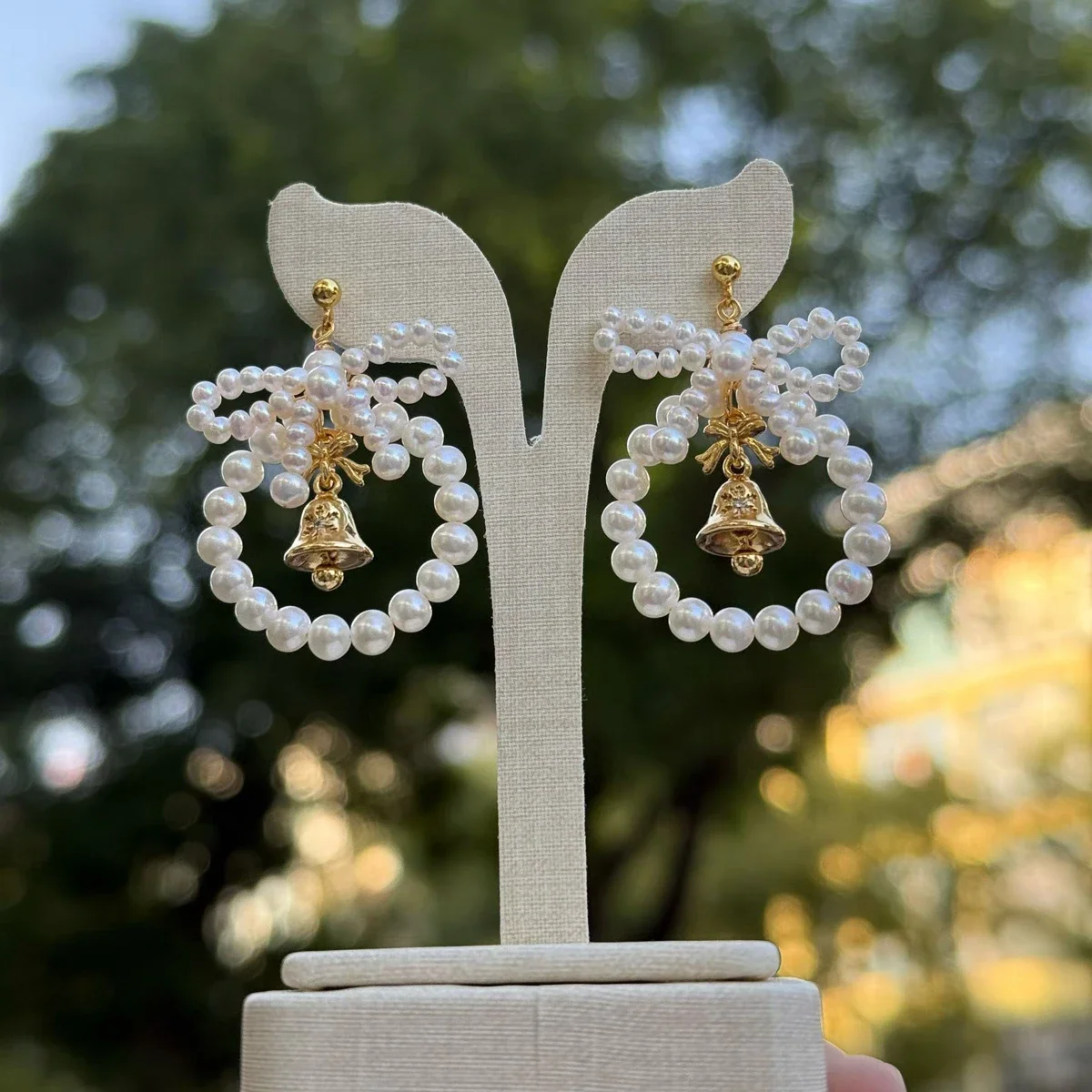 

Серьги из стерлингового серебра 925 пробы, ожерелье из натурального пресноводного жемчуга, изготовление ювелирных изделий, браслеты «сделай сам», аксессуары, рождественские серьги