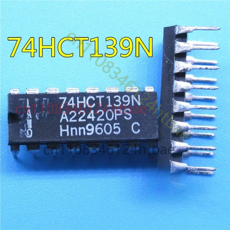 For 20PCS 74HCT139N DIP-16 Dual 1-to-4 Line Decoder/Demultiplexer Logic IC New Original