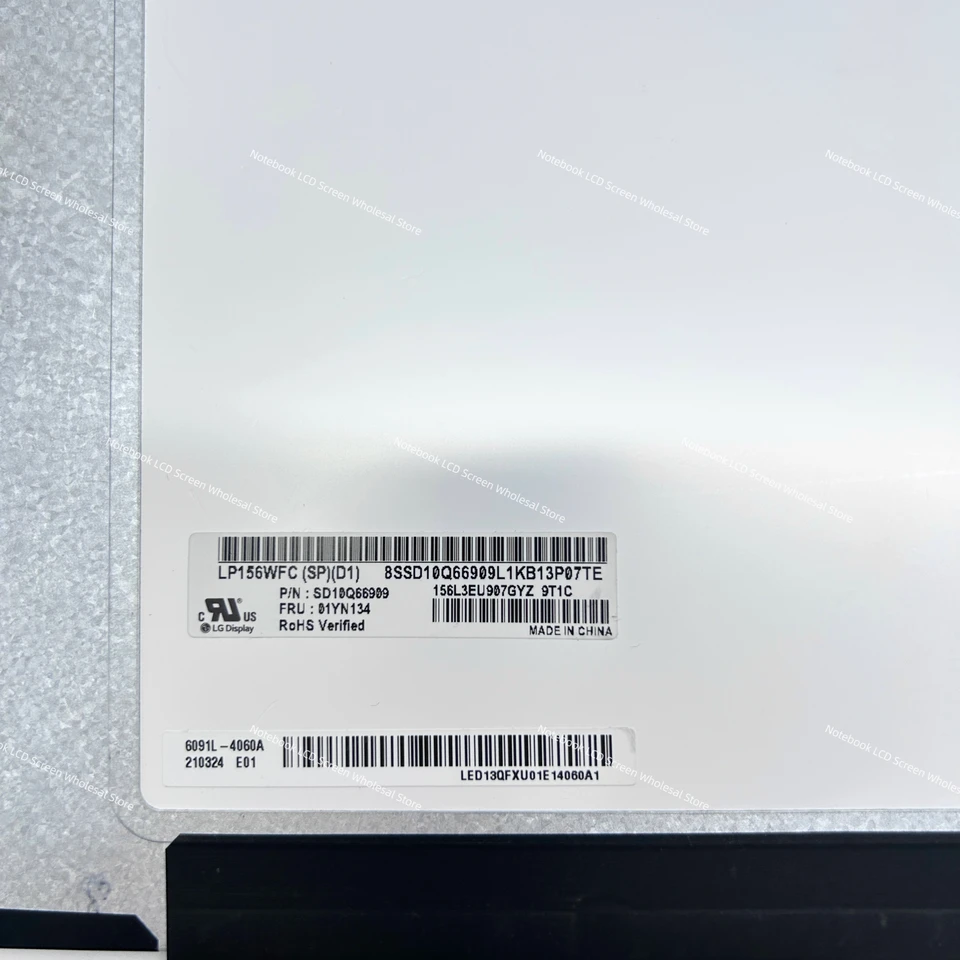 液晶パネル　LP156WFC SP D1 新品 LP156WFC(SP)(D1) LP156WFC SPD1/LP156WFC(SP)(D2) SPD2/LP156WFC