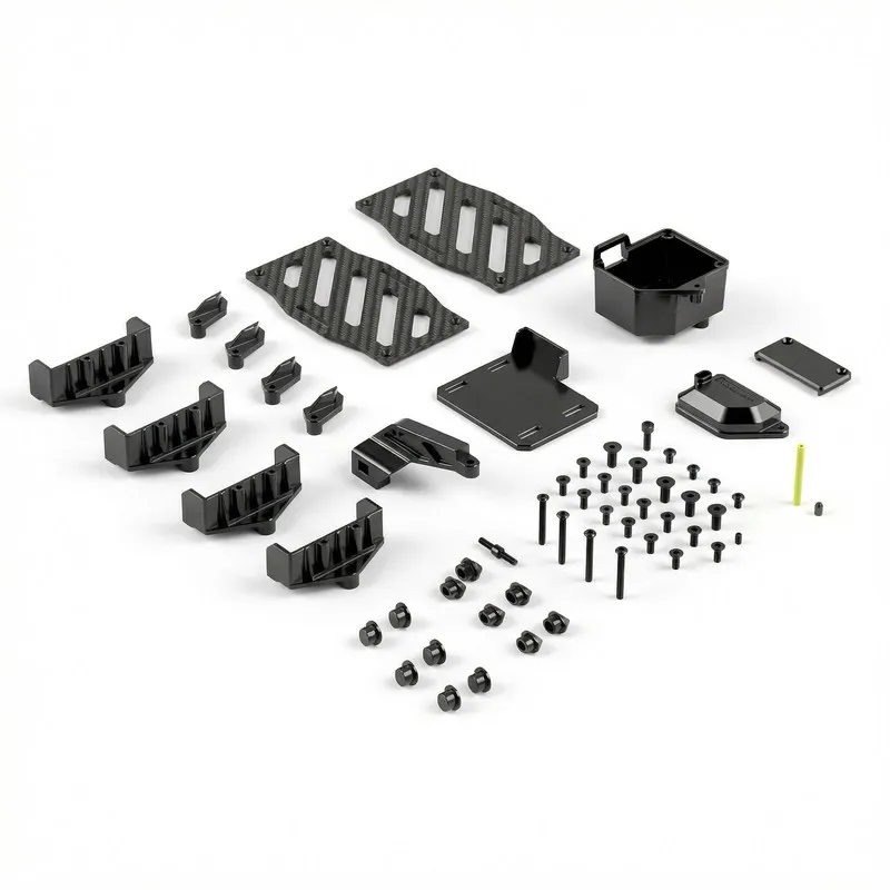 Dsk Front Motor Modification Double Battery Compartment Fixed Set Dsk1118 C-Seat Suspension Rear Motor Parts Package