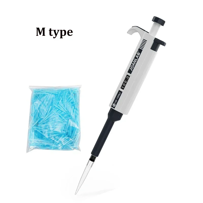 

Pipettor Single Channel Adjustable Mechanical Pipette-TopPette, lab Transfer Pipette, Pipet Free Tips 100-1000ul/20-200ul