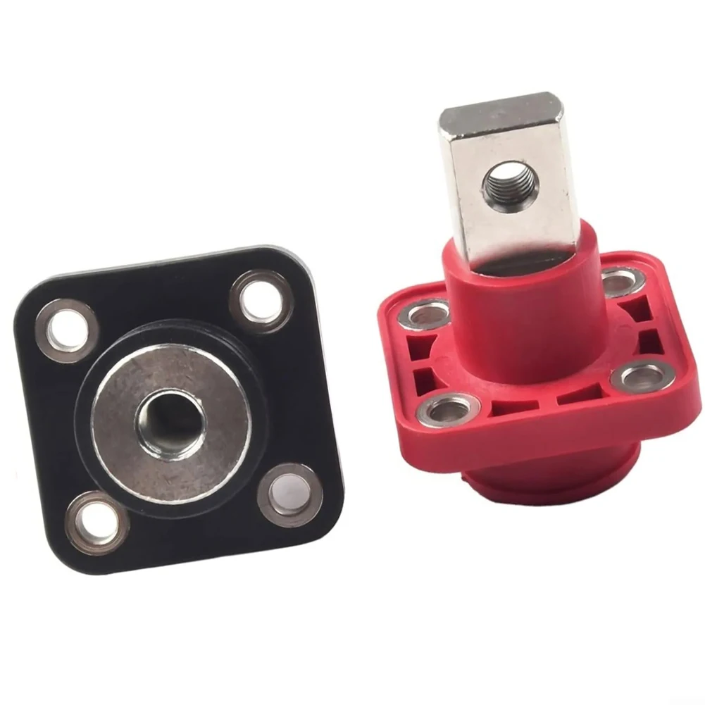 All Copper 200A Lithium Battery Connector 2PCS Battery Storage Terminal Post for Reliable Electrical Connection