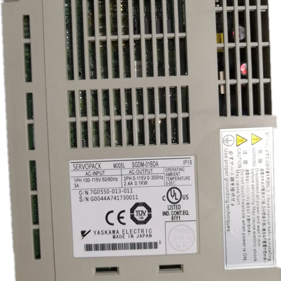 سائق سيرفو 100 واط SGDM-01BDA محرك سيرفو يعمل بالتيار المتردد