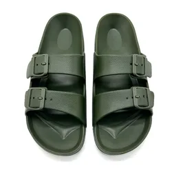 Verão EVA sandália leve juventude antiderrapante dos homens e das mulheres tendência confortável sola macia flip flops 2023 novo casual fivela chinelo