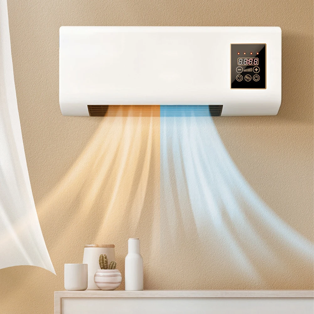 2-in-1  Heater Smart Constant Temperature Air Conditioning Fan with Remote Control Heater  1800W
