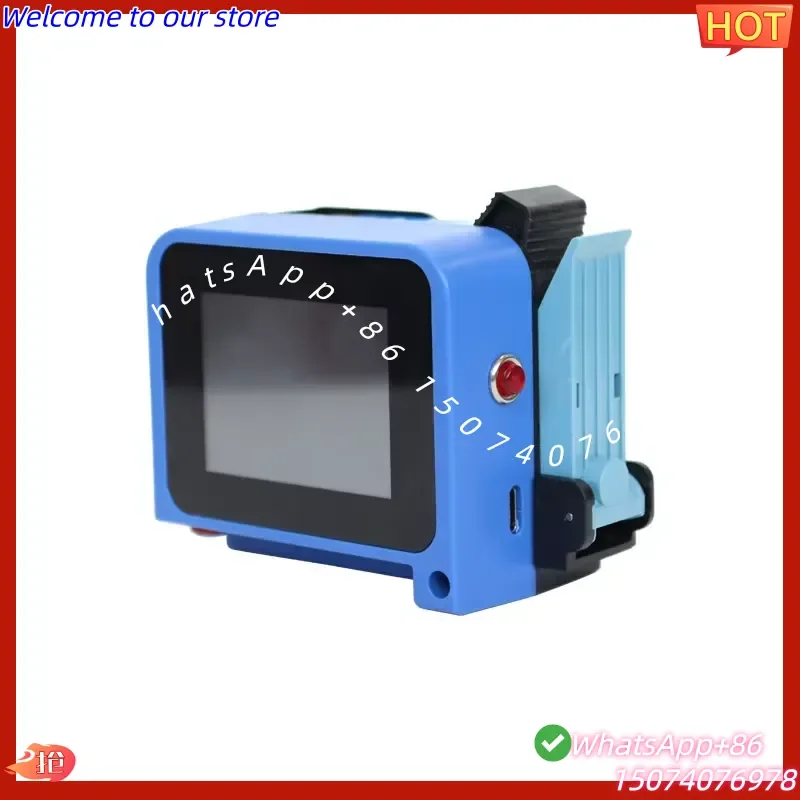 2026 All-in-One Mini Handheld Inkjet Coder with Touch Screen, Solutions for Food, Beverage, Hardware and Logistics