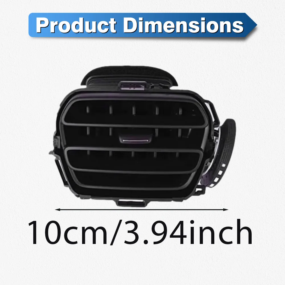 Car Front Central  A/C Air Conditioning Vents Outlet Panel Grill Left / Right For Peugeot 301 2013-2019  96764765ZD, 96772870ZD