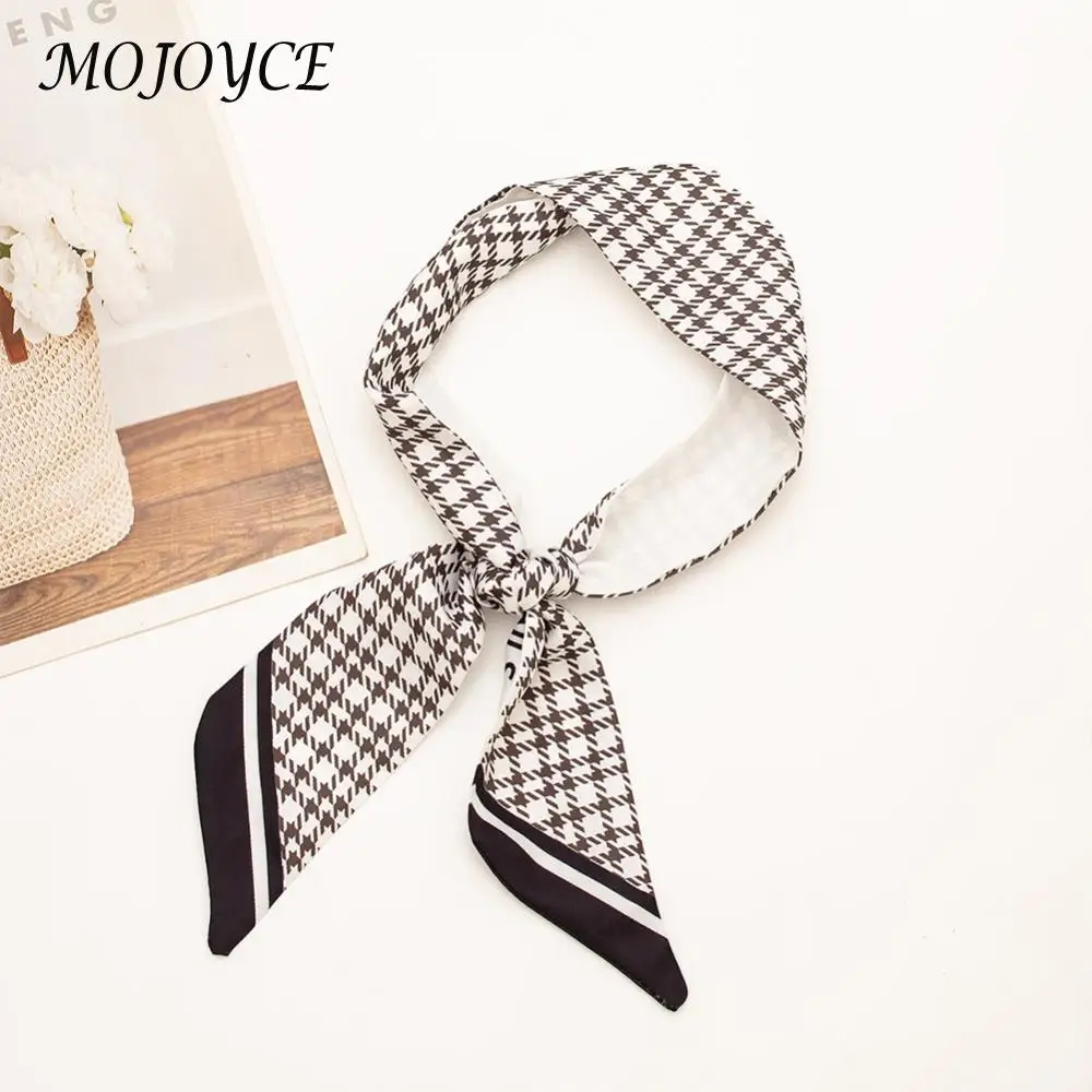 Neck Scarf for Women Neckerchief Hair Scarf Head Scarf Purse Handbag Accessories