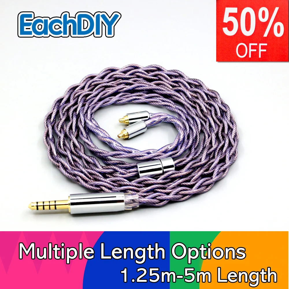 

Type2 1.8mm 140 cores litz 7N OCC Headphone Earphone Cable For FiiO FH9 FH3 FH7s FH15 F5s Pro FD15 FD3 FA7s FA19 LN007884