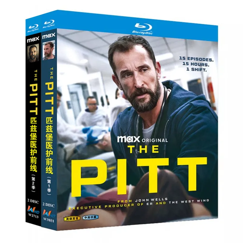 

Blu-ray Ultra HD TV Series Pittsburgh Medical Frontline Seasons 1-2 BD Discs Box Set