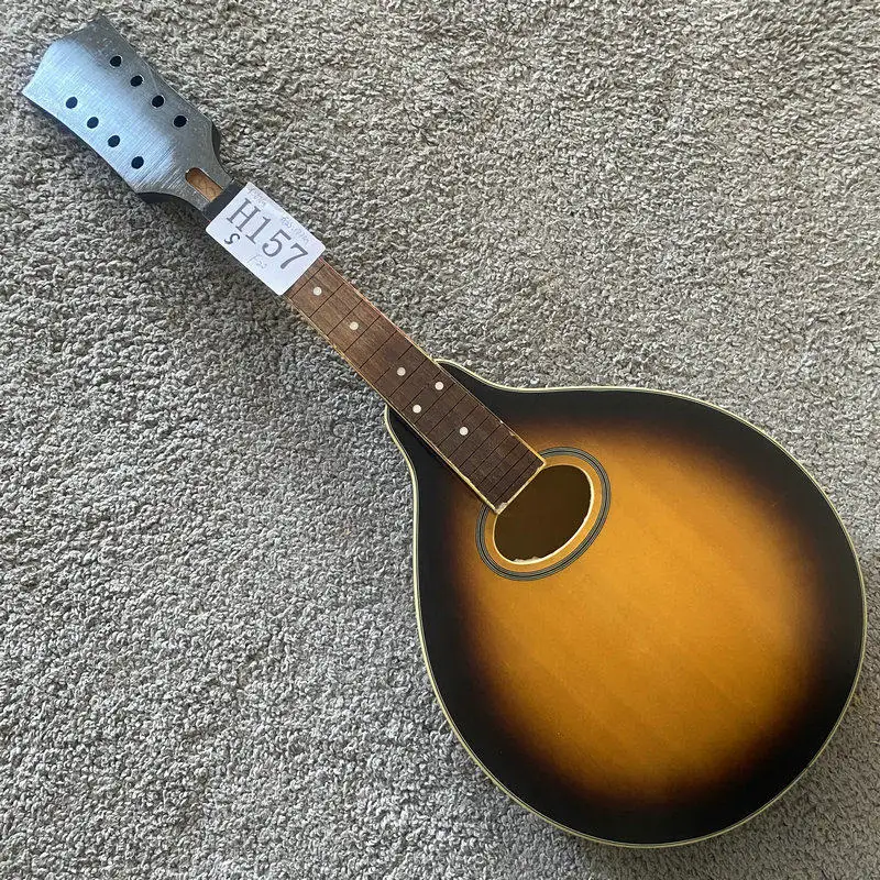 

H157 Korea Import Solid Top Mandolin Half Finished Fretless DIY Assembly Parts Wholesale Stock