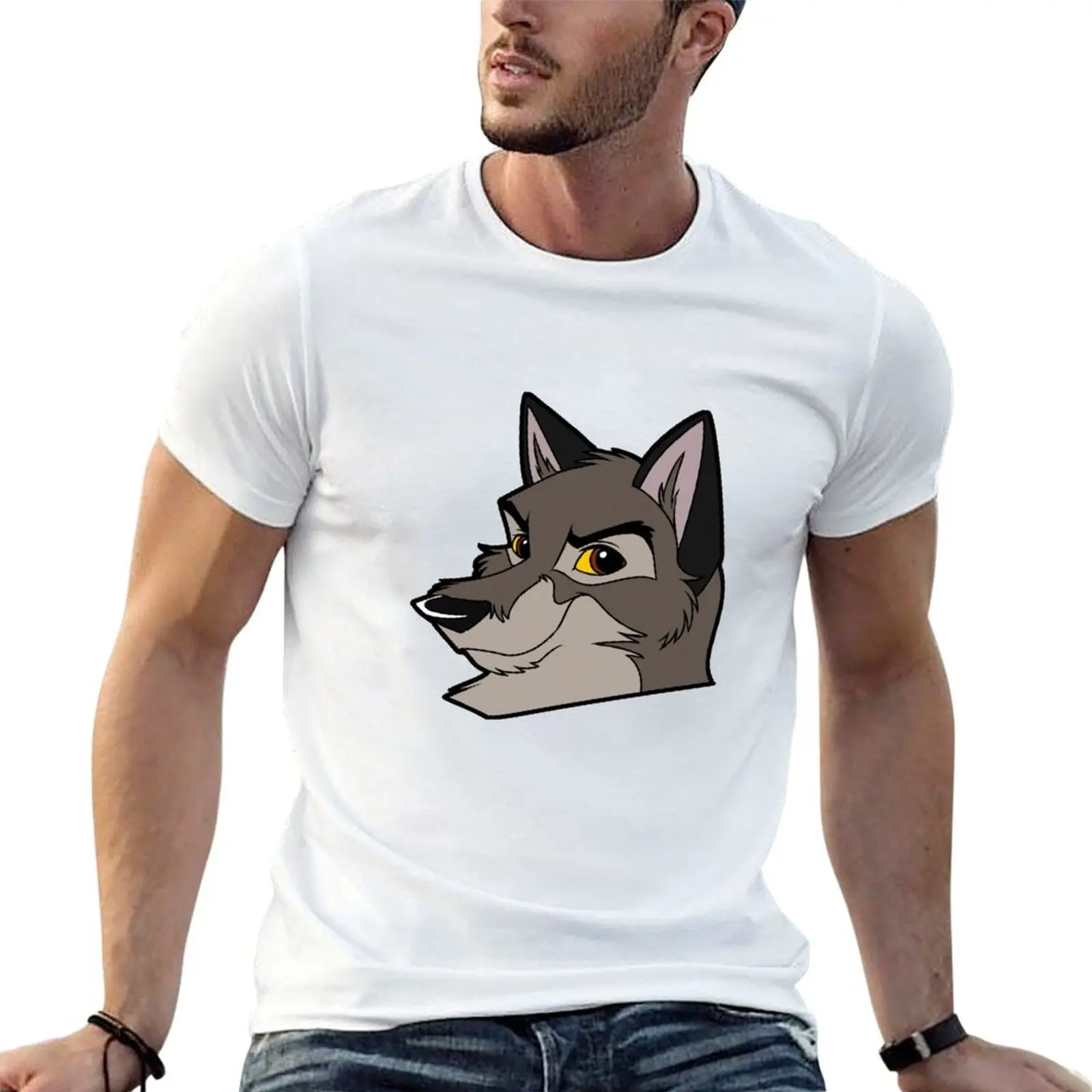 Balto Bust T-Shirt anime t shirts vintage t shirts Men's t-shirt