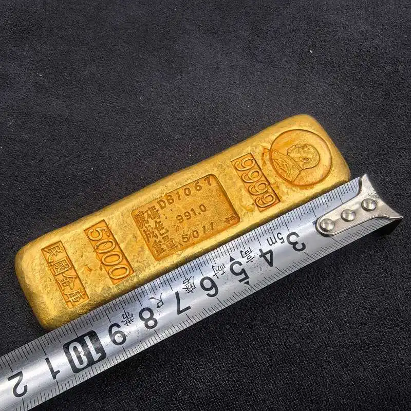 Payment slips, , ingots, , bricks, coins, brass, collectibles, genuine antiques, antique gold bars