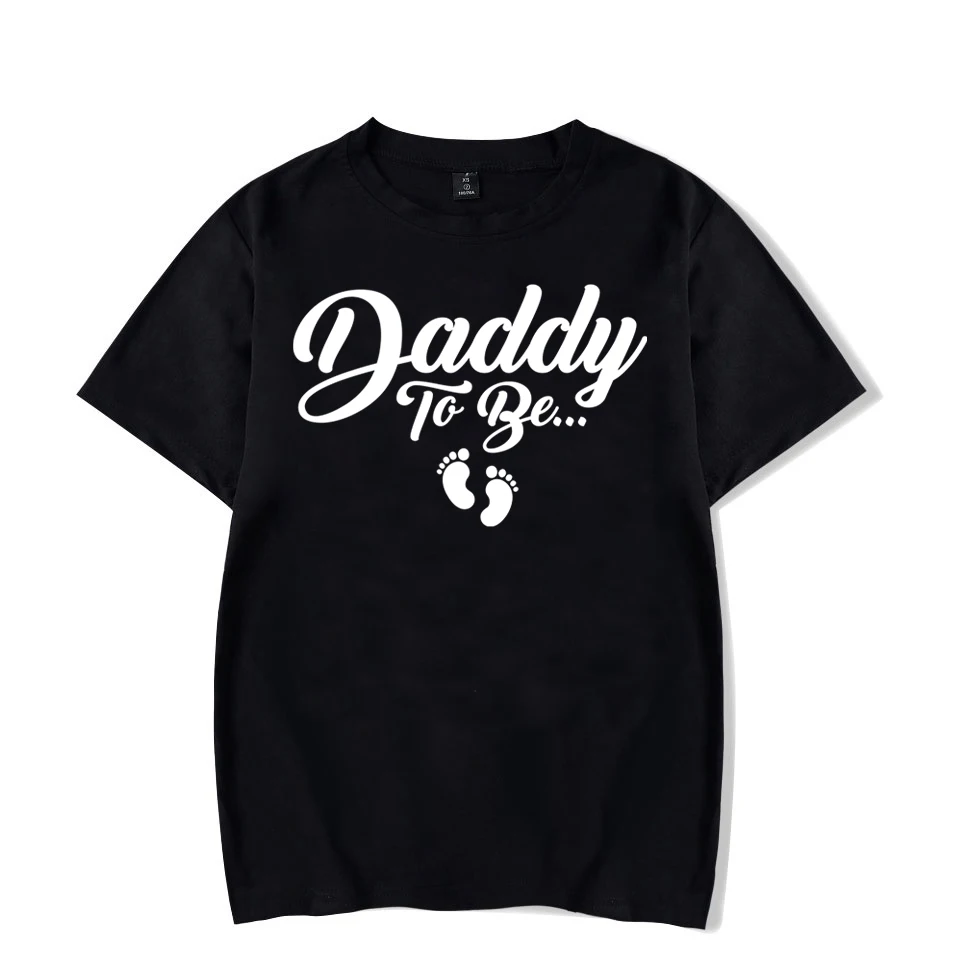 Daddy To Be Mummy To Be T-shirts Funny Couple Pregnancy Announcement Tops Tees Fashion Crew Neck Men Women Lover Sweet Tshirt