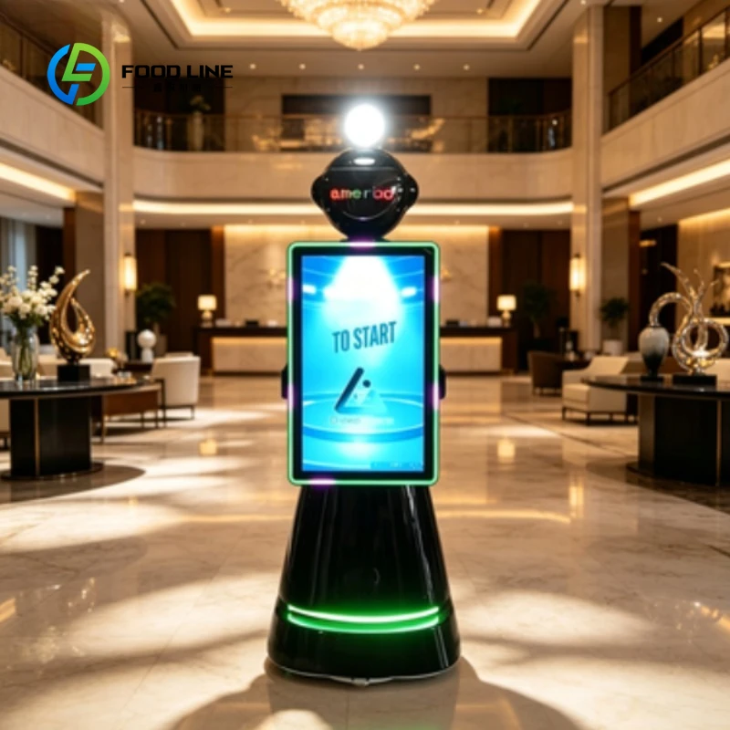 Custom AI Face & Auto Tracking Photography Robot, Intelligent Auto Follow Camera Robot for Vlog Party Event Shooting