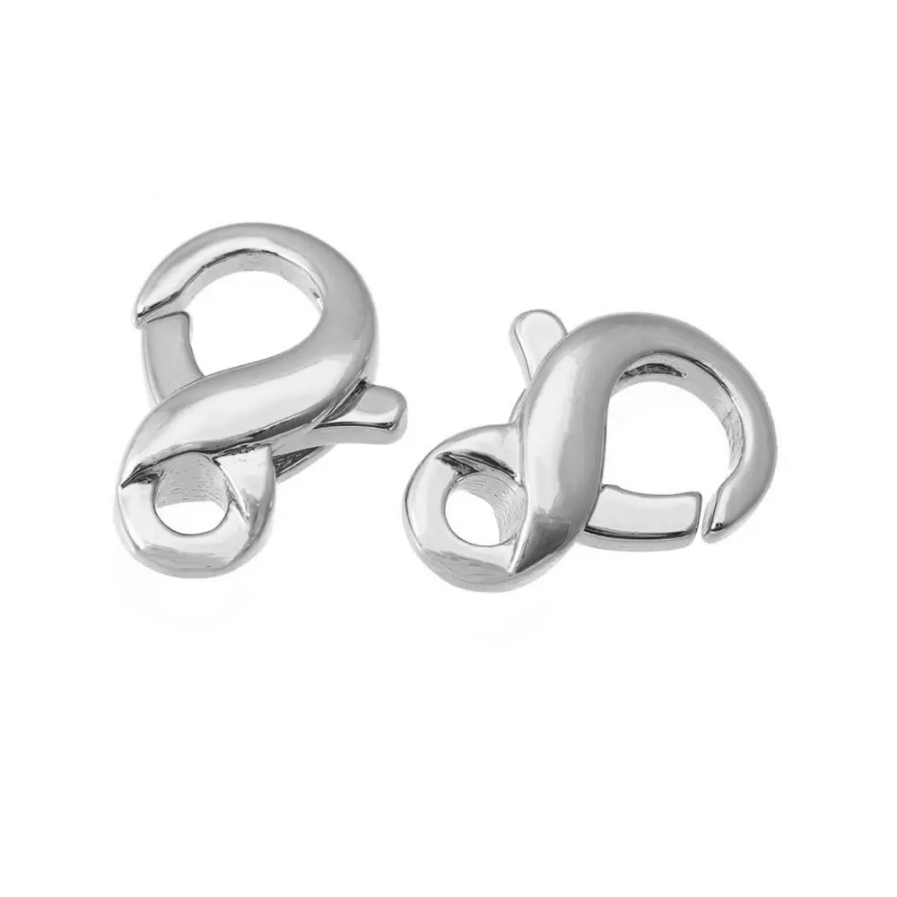 Karabinerverschlüsse aus 18 Karat Gold, Messing, Verbindungsverschlüsse, Schmuck, Halsketten, Armbänder, Herstellung von Zubehör, DIY-Zubehör – Detail 32