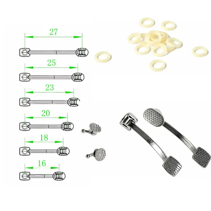 1 Set Carriere Motion Class II Appliance Dental Orthodontic Orthodontic Molar Distalizer Kit 16mm-27mm Complete Set