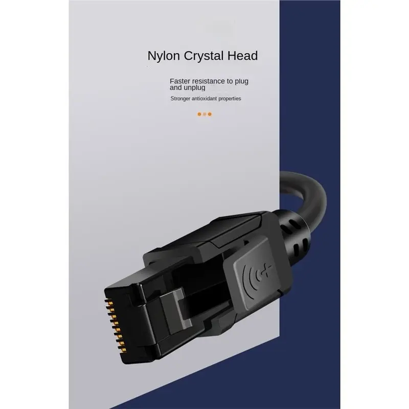 TFORU-Flexible Cat6 Ethernet Cable Pure Copper RJ45 Connectors For Stage For Outdoor Commercial LED Display Screen Control Syste