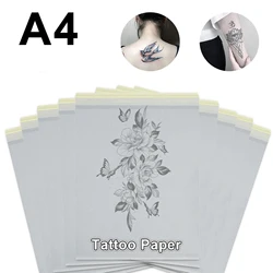 Papier transferowy do tatuażu A4 Papier transferowy do tatuażu Szablon do kopiowania węgla Szablon spirytusowy 4-warstwowy papier termiczny do tatuażu DIY