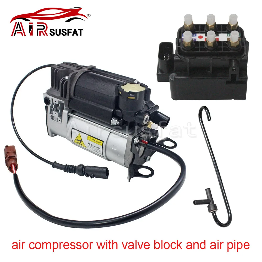 

For Audi A6 C6 4F S6 Quattro Allroad Avant 2004-2011 Air Suspension Compressor Pump 4F0616005E 4F0616006 4F0616006A 4F0616005D