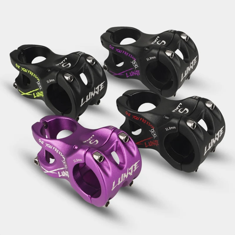 45mm Aluminum Alloy MTB Stem CNC Ultra Light Hollow Mountain Bike Short Handlebar Stem