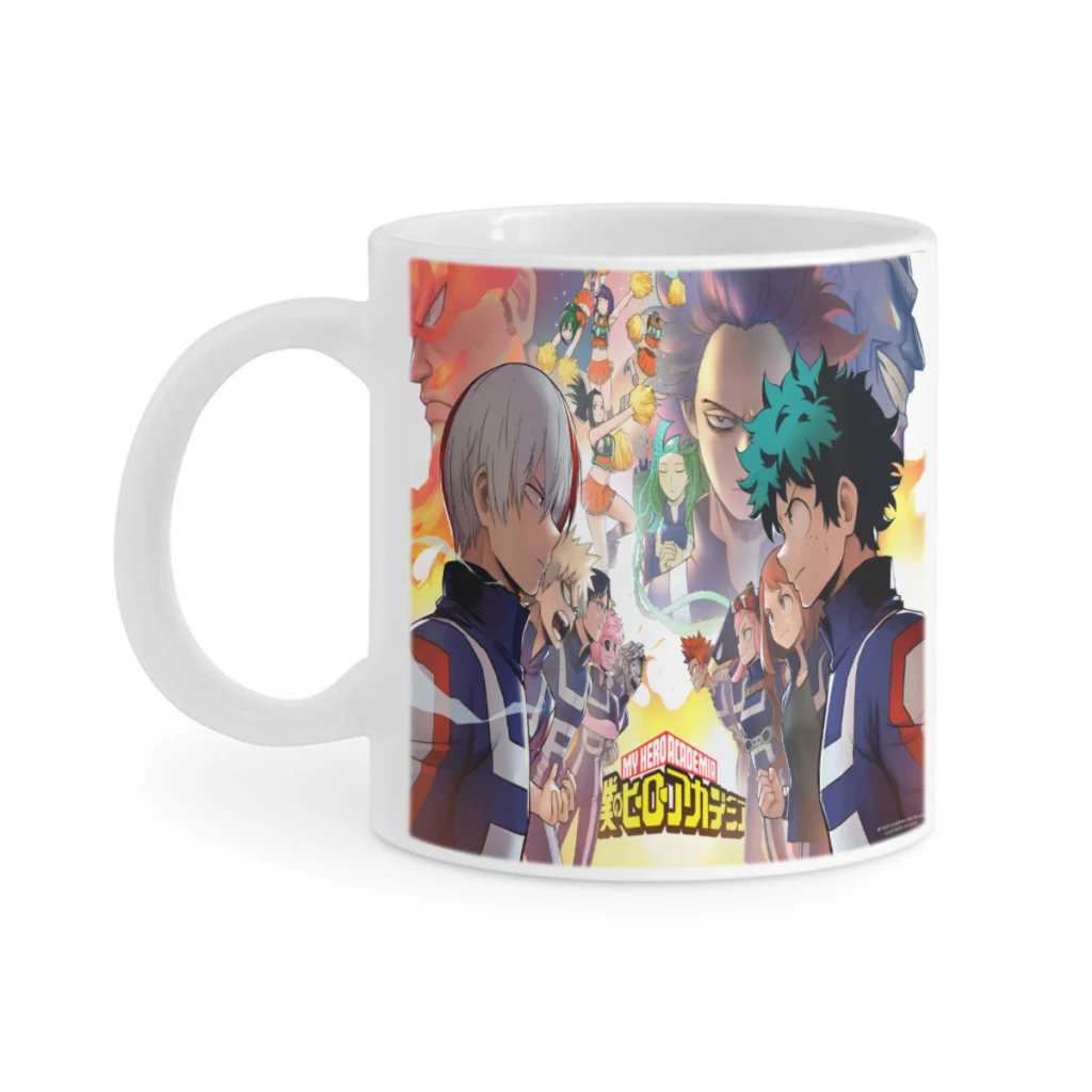 

Anime-My-Hero-Academia Ceramics Coffee Mug Cute Gamer Birthday Gift Back To School Mug