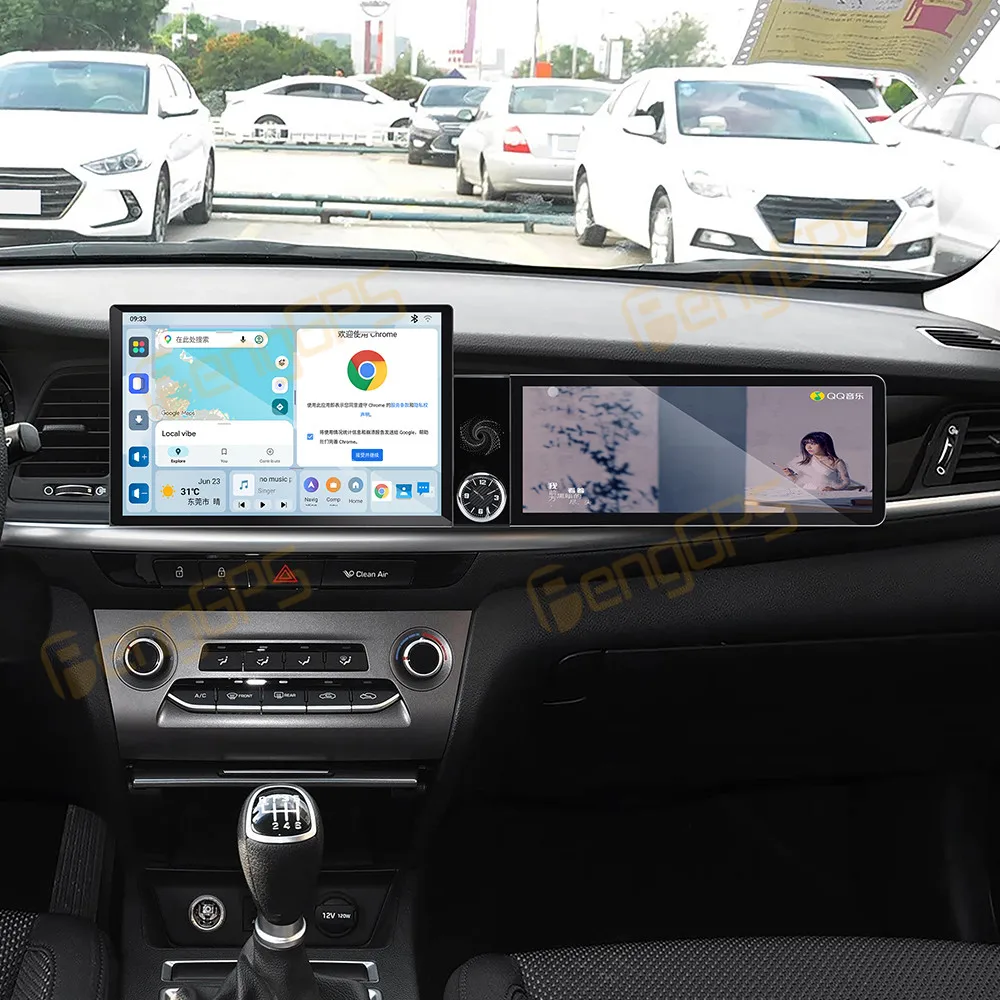 Car Accessories Radio For Hyundai Mistra 2017-2019 Android Auto GPS Navigation Multimedia Stereo Receiver Head Unit Offline Maps