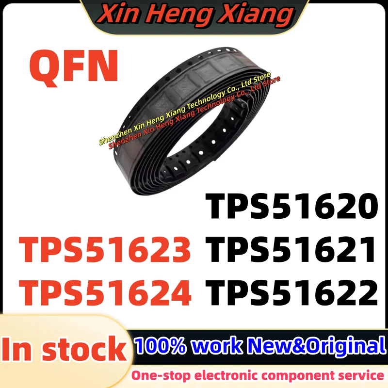 

(5-pcs) TPS51622 TPS51623 TPS51620 TPS51621 TPS51624 TPS51620RHAR TPS51621RHAR TPS51622RSMR TPS51623RSMR TPS51624RSMR QFN