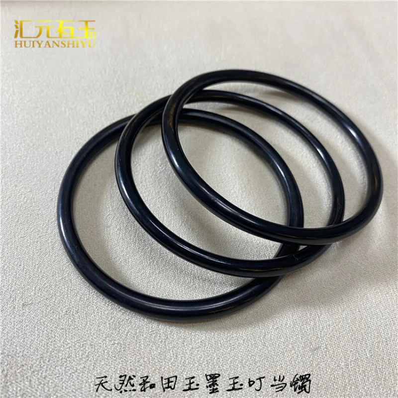 

Натуральный браслет из черного нефрита Динданг для женщин, подарок из нефритовых украшений