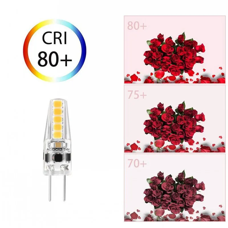 G4 LED Bulb 5W 12V/AC220V 2835 SMD 10led Warm/Cold White 360 Degree Angle Chandelier Light Replace Halogen Lamp