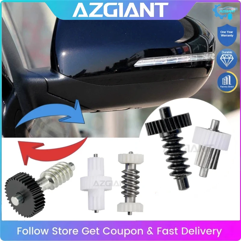 

AZGIANT Power Side Rearview Mirrors Auto Folding Unit Inner Gear Set for Hyundai Accent Brand New Upgrade Repair Kits Savings
