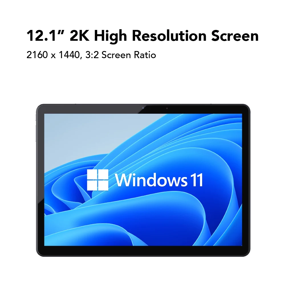 تابلت 12 بوصة بأسعار معقولة مع قلم ستايلس ولوحة مفاتيح جلدية بدقة 2K للكمبيوتر اللوحي الذي يعمل بنظام Windows 11 OS للكمبيوتر اللوحي #4