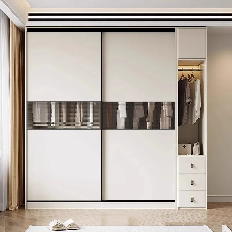 xx-Luxury Designs Wardrobe Background Cabinet Adult Display Wardrobe Organizer White Stylish Closet Armario De Ropa Furniture^