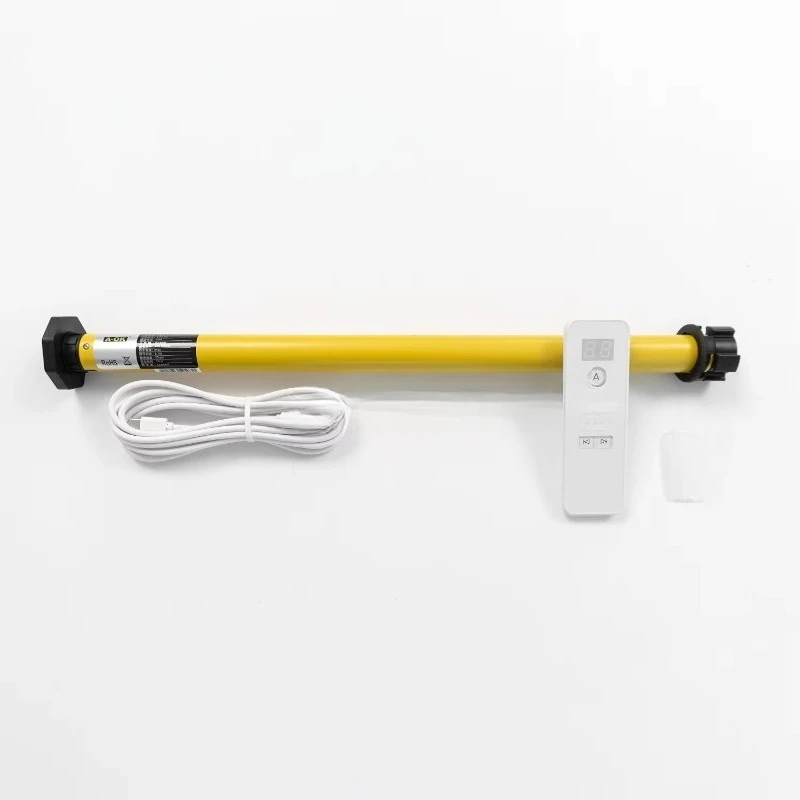 Battery-Powered Smart Tubular Motor AOK AM25-1/25-ES-E-MT Zigbee for Home Kit Amazon Google Home