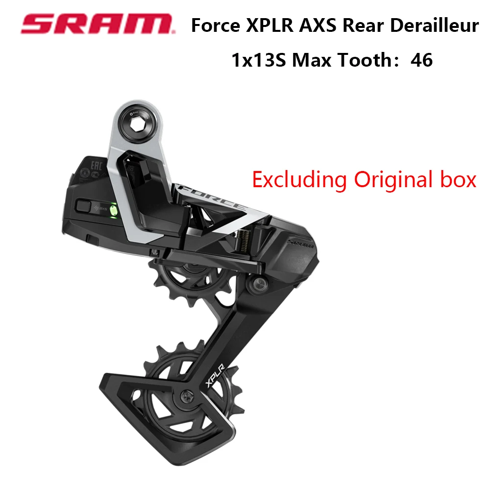 SRAM Rival XPLR Force XPLR AXS Achterderailleur 1x 13-versnellingen Gravelbike Achterderailleur Elektronische Derailleur RD-RIV-1E-E1