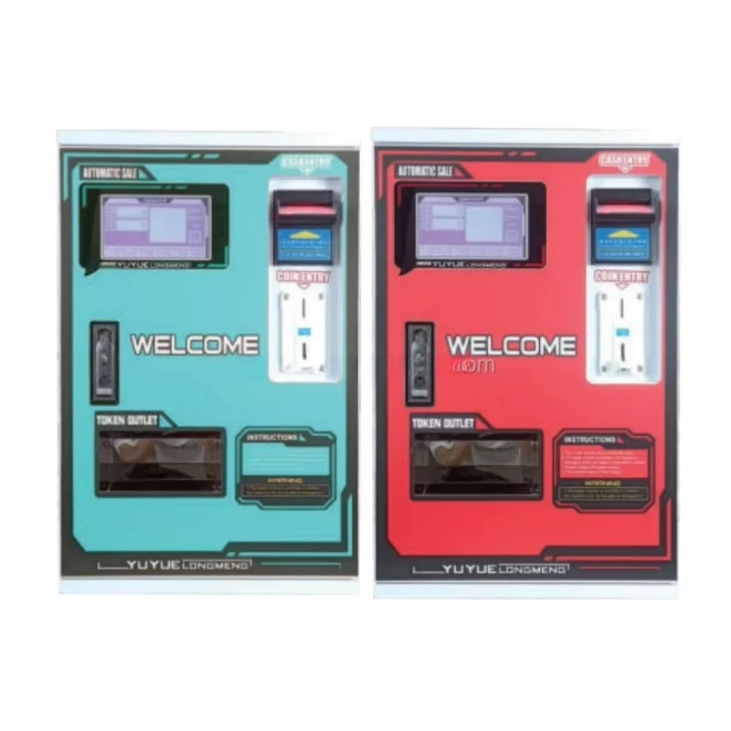 

Mini Small Cash Exchange Coin Token Machine Entertainment Claw Crane Game Distributor