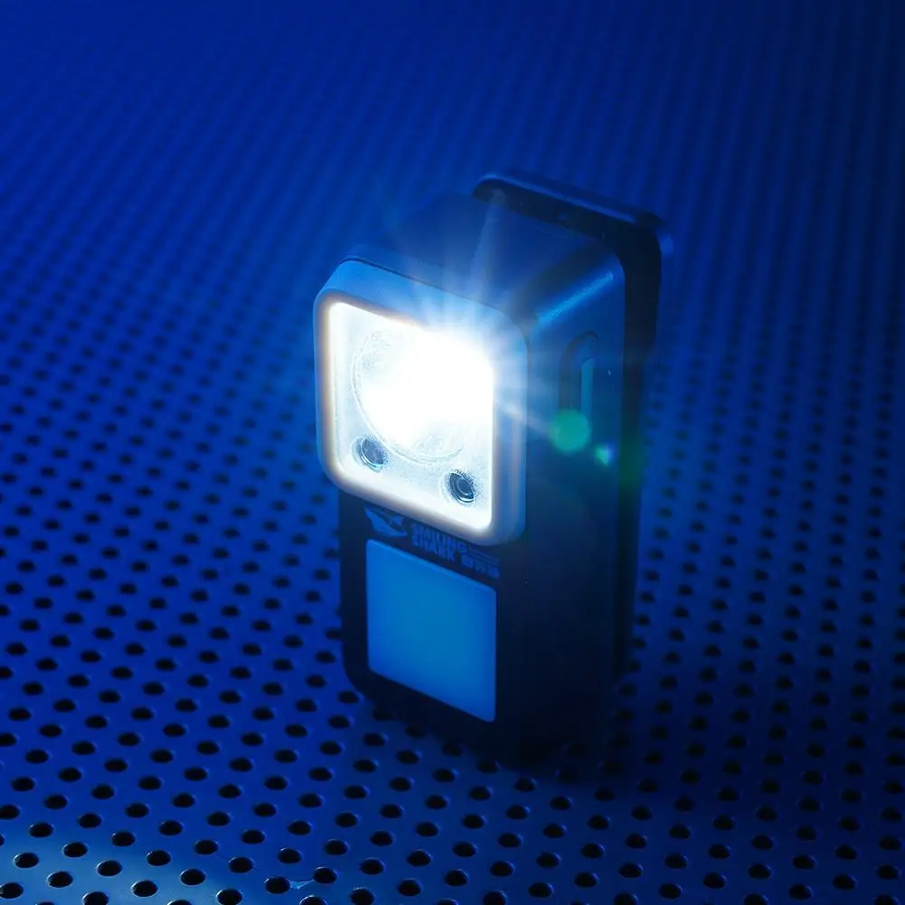 LED-Taschenlampe mit Magnetklemme für den Außenbereich, extrem lange Leuchtdauer, Arbeits- und Notfalllampe, wiederaufladbar, zum Anbringen, ideal zum Campen und Wandern. – Detail 25