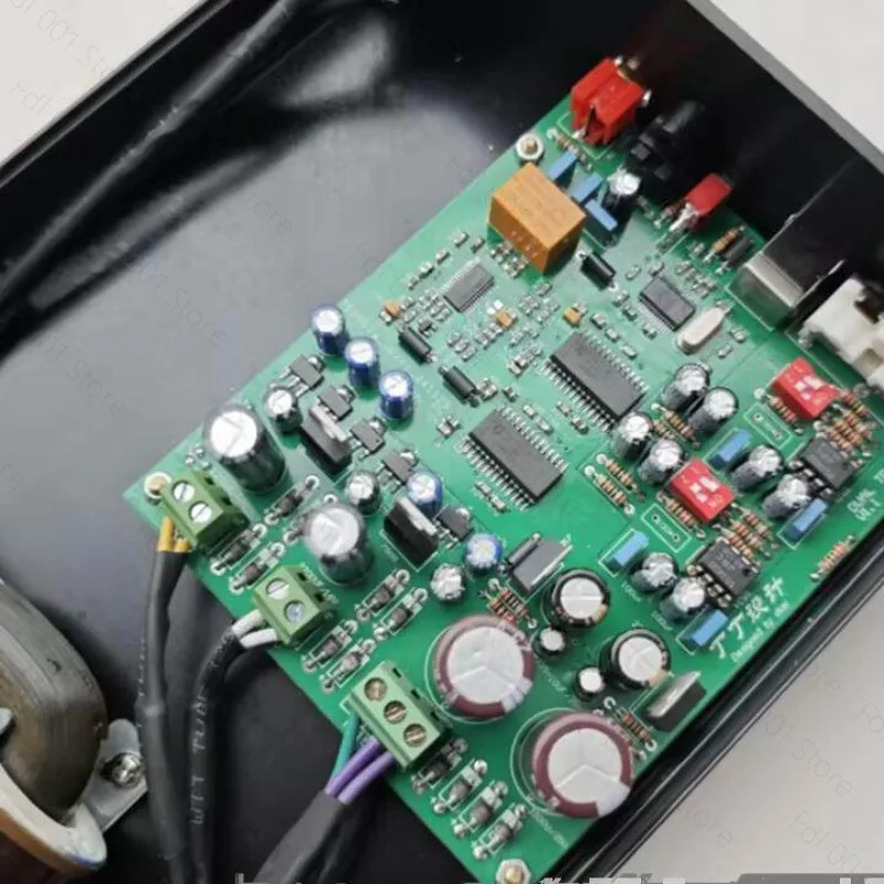 HiFi DAC Decoder Optical Coaxial USB Sound Card with Dual TDA1305T for Computer PC