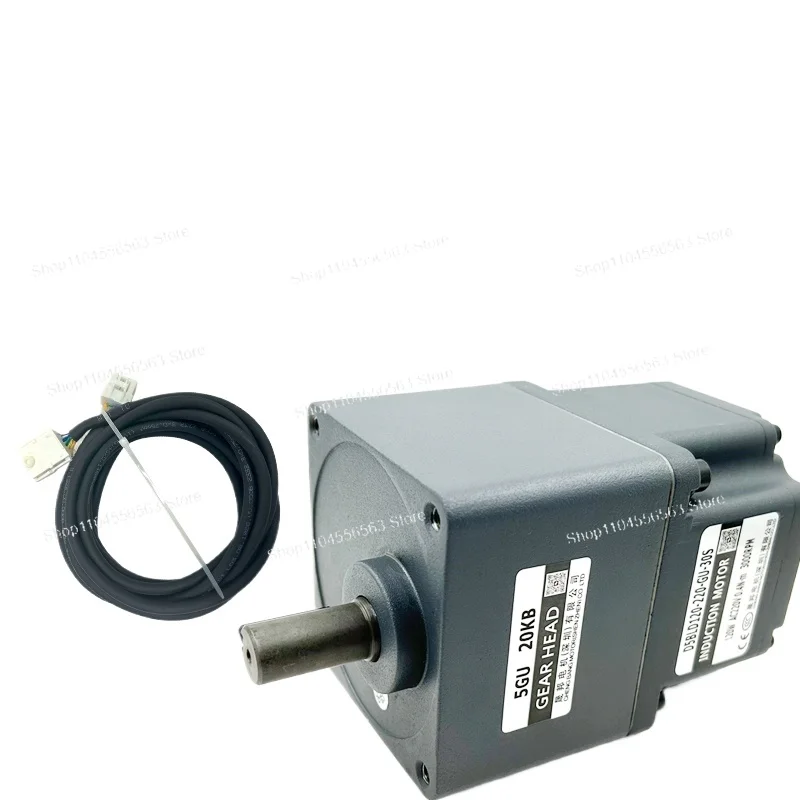 

​​Brushless Gear Motor 220V - Adjustable High Torque Right Angle Speed Reducer with Hall Sensor & DC Controller​