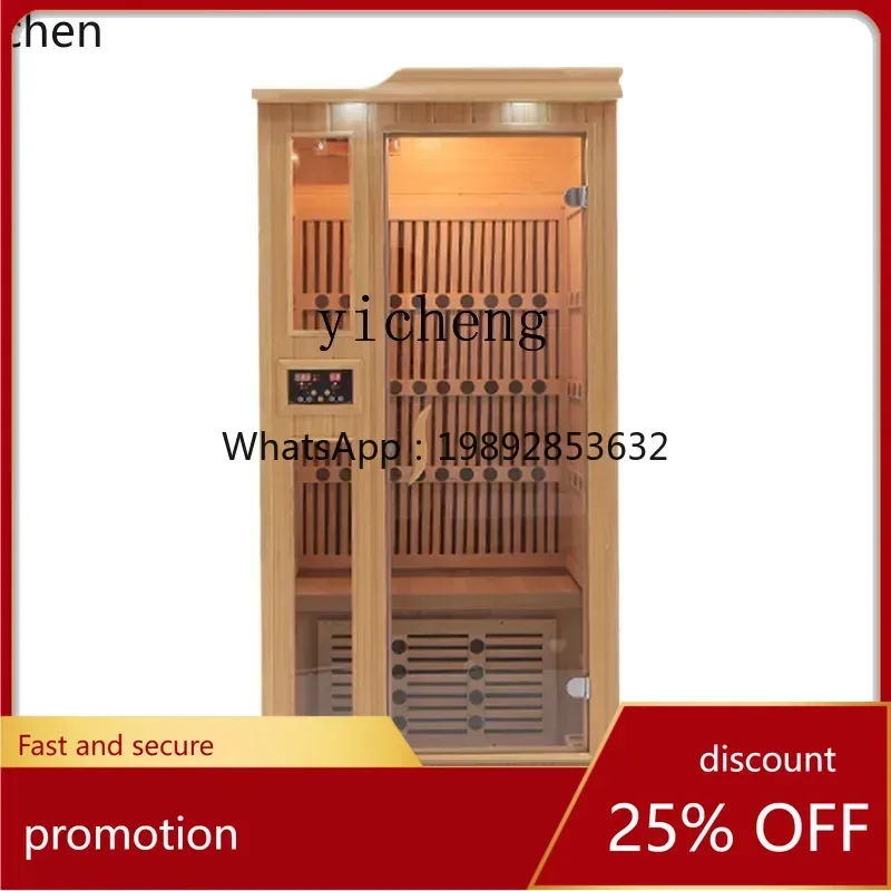 ABB  family sauna sweat steam box whole body detoxification sweat warehouse steam sauna box space warehouse light wave room