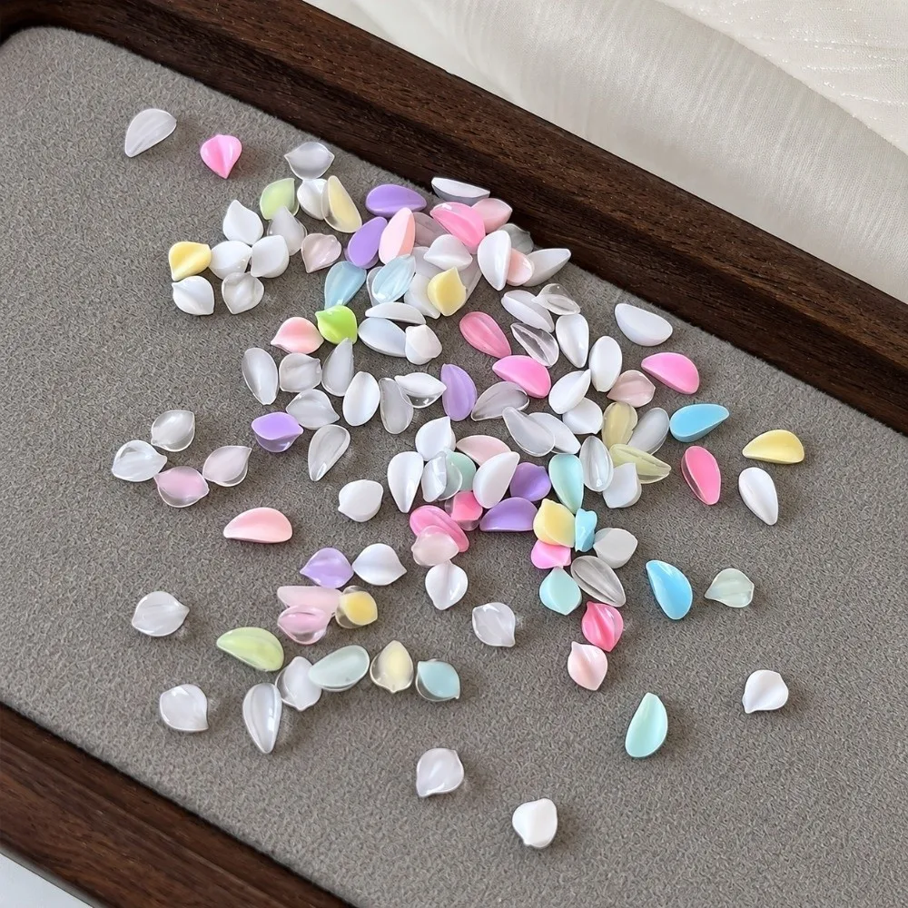 3D Flower Petals Nail Art Sequins Kit Colorful Transparent Nail Charms Decorations DIY DIY Nail Embellishments Nail Decoration
