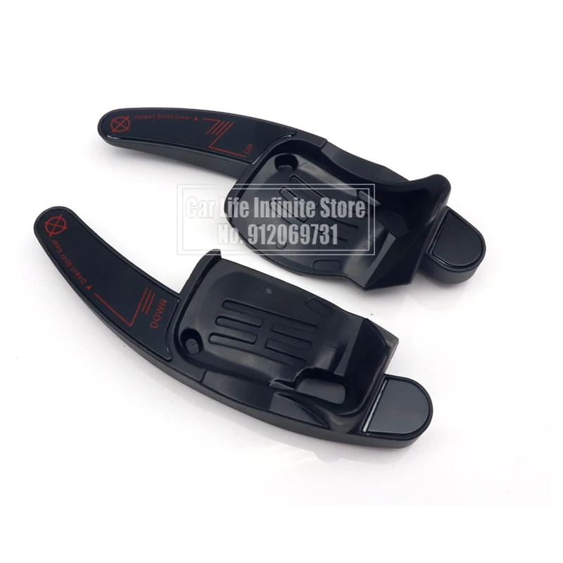 Carro Volante Shift Paddle Extensão, Auto Direct Shift engrenagem para VW Golf 6, Jetta, GTI, MK6, R R20, Passat CC, R36, EOS, Scirocco