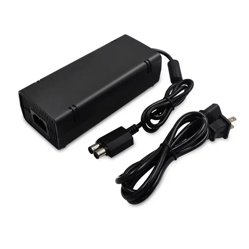 For Xbox 360 Slim Console EU/US Plug Power Supply 110-240V AC Adapter Charger with Cable