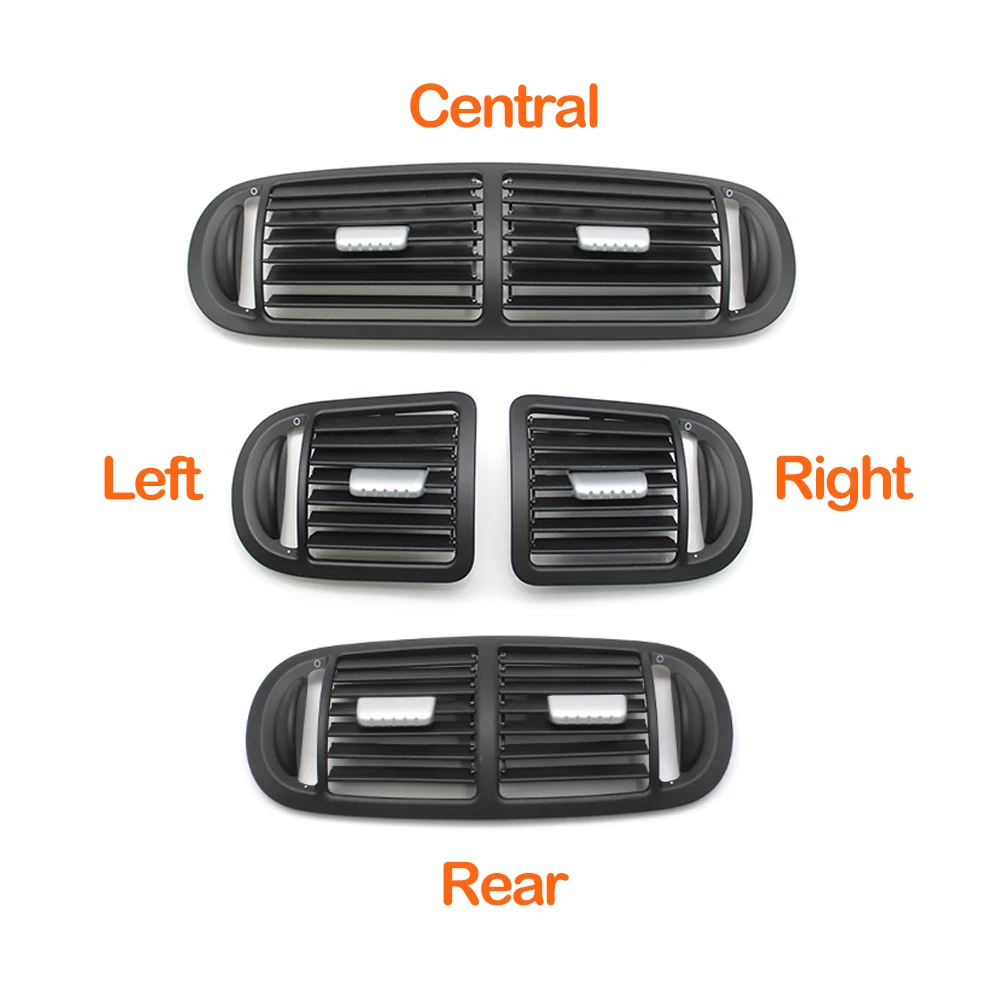 Car Front Rear Air Conditioning Left Right AC Vent Grille Outlet Panel Trim For Porsche Cayenne 955 9PA 2003-2009 9555522630