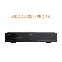 ZIDOO Z2000 PRO 4K Media Player, RTD1619BPD Chipset, Android 11 OS, Support HDR10+ and All HDR Technoly, Hidden HDD Bay and Ante