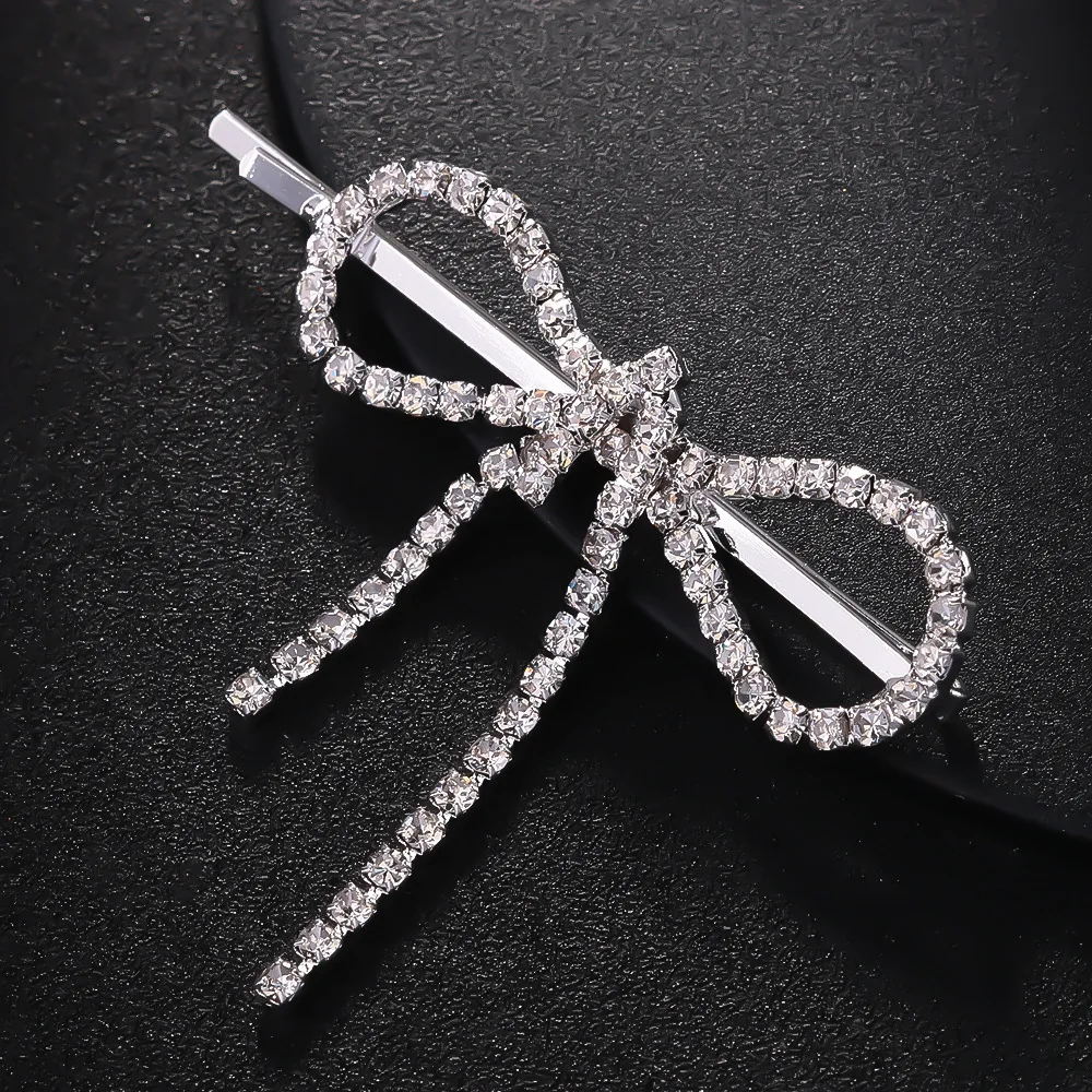 Stonefans 1PCS New Fashion Girls Hairpin Hair Accessories Women Simple Hair Claw Clip Butterfly Hair Clip Decor Rhinestone Gifts