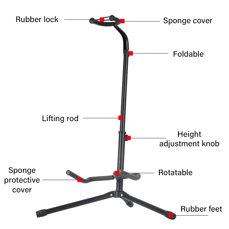 Archery Bow Stands for Compound Bow Holder Adjustable Foldable Portable Display Rack Shooting Hunting Bracket Accessories