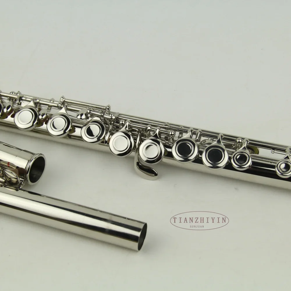 Closed Hole Ckey Flute, Nickel Plated, 1 Pcs，Exquisite products