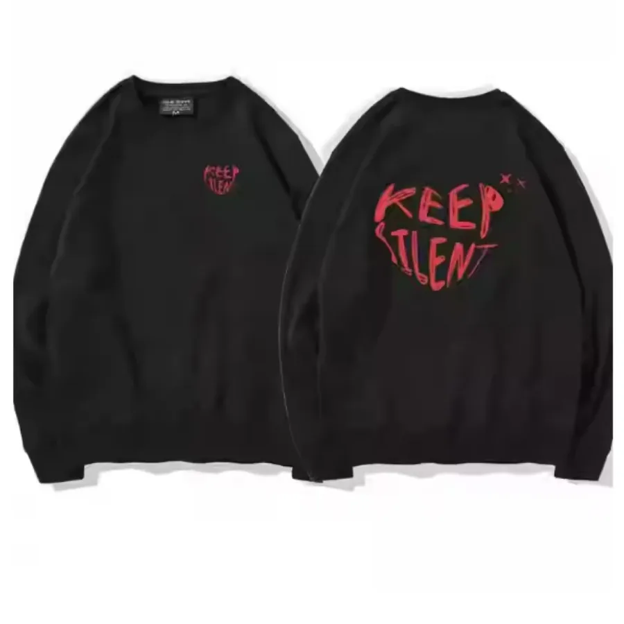 الدراما التايلاندية سرنا LingOrm Ling Ling Kwong نفس المتضخم هوديي النساء الرجال س الرقبة طويلة الأكمام Crewneck البلوز #4